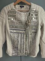 Lindex linen jack bikerjack jasje nieuw, Maat 38/40 (M), Beige, Nieuw, Lindex