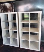 2x ikea kallax  / expedit Vakkenkast 2x4, Ophalen, Gebruikt