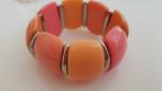 Leuke armband, Verzenden, Nieuw, Roze, Kunststof of Plastic