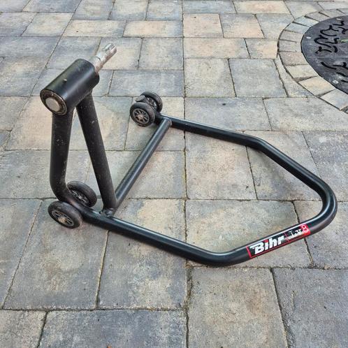 BIHR by LV8 Single-Arm (Links) Achterstand – zwart (met pen), Motoren, Accessoires | Onderhoudsmiddelen, Ophalen of Verzenden
