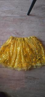 Gouden Pailletten Rokje, Ophalen of Verzenden, Zo goed als nieuw, 104 of kleiner, Meisje