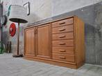Deens Design Teak Houten Dressoir | Vintage Kast Lowboard