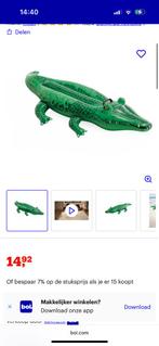 Opblaaskrokodil Intex, Ophalen, Zo goed als nieuw