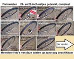 Fiets achter- en voorwielen 26- en 28-inch, gebruikt + band, Gebruikt, Algemeen, Ophalen, Overige merken