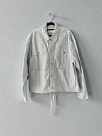 Carhartt WIP Nota shirt jacket blauw strepen blouse L large, Ophalen of Verzenden, Zo goed als nieuw