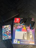 Switch OLED + Mario Kart 8 Deluxe + Nintendo Switch Online 1, Switch OLED, Met games, Nieuw, Ophalen of Verzenden