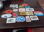 28 autostickers, vintage, Ophalen of Verzenden, Zo goed als nieuw