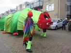 Loopgroep Rups met 14 vlinders, Ophalen of Verzenden, Zo goed als nieuw, Carnaval