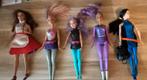 Barbie`s + Barbie auto, Ophalen of Verzenden, Zo goed als nieuw
