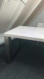Eetkamertafel wit van ikea, Ophalen of Verzenden, Gebruikt