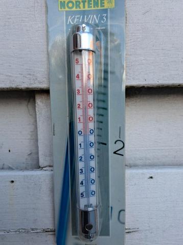 Nieuwe Nortene kelvin3 thermometer . Buiten te bevestigen beschikbaar voor biedingen