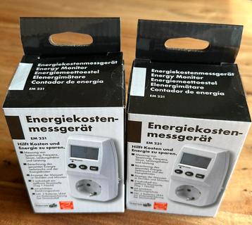 Brennenstuhl EM231 electriciteitsmeter, twee stuks! beschikbaar voor biedingen