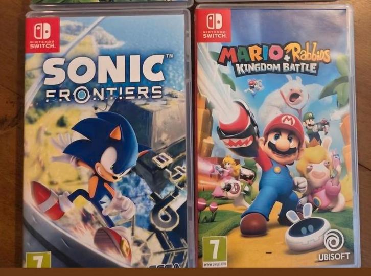 Nintendo Switch Spellen:  Sonic, Mario, Spelcomputers en Games, Games | Nintendo Switch, Zo goed als nieuw, Avontuur en Actie