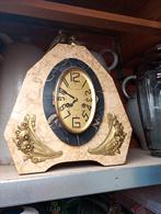 Art Deco Schouwklok met Vogels, Antiek en Kunst, Antiek | Klokken, Ophalen of Verzenden