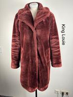 King Louie Manteljas  (mt: 42) nl/9319, Kleding | Dames, Jassen | Winter, Blauw, Maat 42/44 (L), Ophalen of Verzenden, Zo goed als nieuw