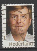 Persoonlijke postzegel gestempeld Koning willem-alexander, Verzenden, Na 1940, Gestempeld