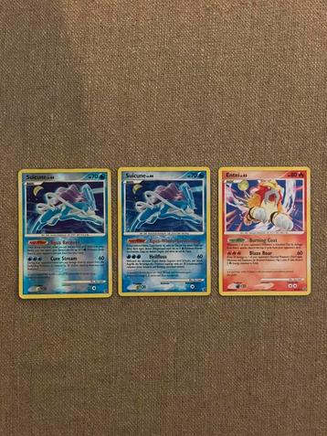 Suicune 19/132 // Entei 4/132 // Pokémon Secret Wonders beschikbaar voor biedingen