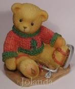 Cherished Teddies Jerome, Ophalen of Verzenden, Zo goed als nieuw, Beeldje, Cherished Teddies