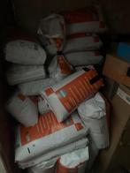 25 zakken fermacell droge egalisatiekorrels en 2E22 platen, Ophalen, Nieuw