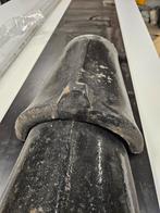 24 schubvorsten Nokvorsten Romaans (dakpannen), Doe-het-zelf en Verbouw, Dakpannen en Dakbedekking, Gebruikt, Steen of Klei, Zwart