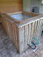 Zelfgemaakte Hottub, Ophalen, Gebruikt, Trap, Vast