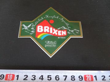 sticker natürlich herzlich sportlich BRIXEN IM THALE tirol * beschikbaar voor biedingen
