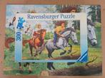 Ravensburger puzzel paarden 300 stukjes, Ophalen of Verzenden, Meer dan 50 stukjes, Zo goed als nieuw, 6 jaar of ouder