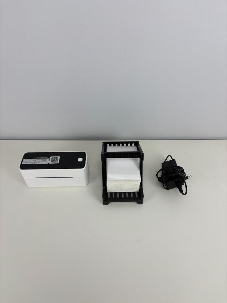 Phomemo Bluetooth Labelprinter 4 x 6 + houder + 400 labels, Computers en Software, Labelprinters, Zo goed als nieuw, Verzenden