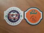 grolsch bier viltjes met opdruk ajax amsterdam soccer world, Ophalen of Verzenden, Nieuw, Viltje(s), Grolsch