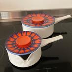 Vintage pannenset Rosenthal keramiek, Ophalen of Verzenden, Overige materialen, Pannenset