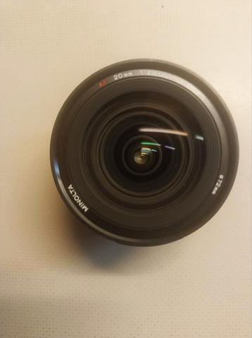 Sony Minolta 20 mm f 2.8 beschikbaar voor biedingen