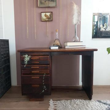 Vintage 50's koller & van os bureau / tafel beschikbaar voor biedingen