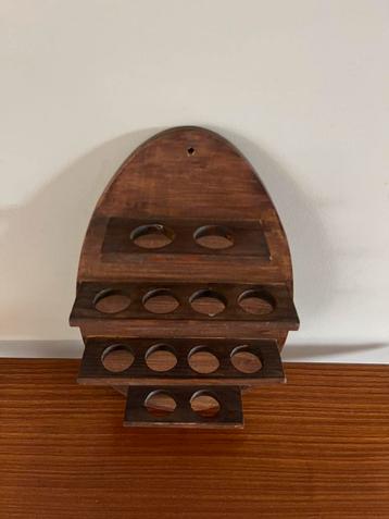 Houten eierrekje. Rekje voor eieren 12 stuks beschikbaar voor biedingen