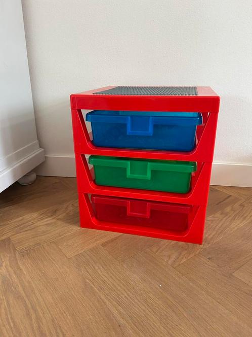 Lego opbergdoos - LEGO Iconic, Kinderen en Baby's, Speelgoed | Duplo en Lego, Zo goed als nieuw, Ophalen