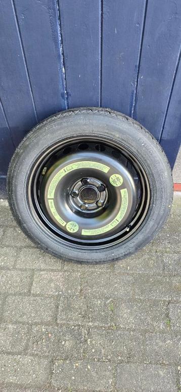 Reservewiel thuiskomer Mercedes 17 inc. Nieuw Continental beschikbaar voor biedingen