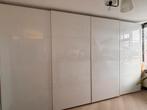 4x ikea pax kast basiselement + witte glazen schuifdeuren, Ophalen, Zo goed als nieuw, Glas, 200 cm of meer