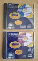 2 CD's om te branden (CD-RW en CD-R), Computers en Software, Beschrijfbare discs, Verzenden, Nieuw, Cd, HP