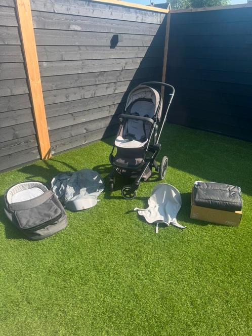 Joolz Day+ Awesome Antraciet incl gratis campingbedje, Kinderen en Baby's, Kinderwagens en Combinaties, Zo goed als nieuw, Overige merken