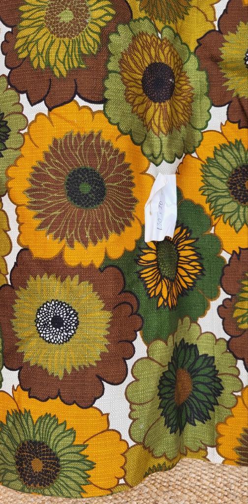 Retro/Seventies/Stof/Lexington/Linnen, Antiek en Kunst, Curiosa en Brocante, Ophalen of Verzenden