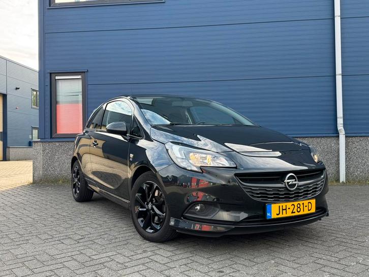 Opel Corsa 1.0T 66KW/90PK 3D 2016 Zwart, Auto's, Opel, Particulier, Corsa, Airbags, Airconditioning, Android Auto, Apple Carplay