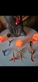 6 Glazen Vogeltjes met Ophangdraad, Ophalen