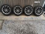 Alfa Romeo Giulia 17 inch velgen met winterbanden., Auto-onderdelen, Banden en Velgen, Ophalen, Gebruikt, Banden en Velgen, 17 inch