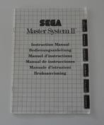 Sega Master System 2 Instruction Manual / Handleiding, Spelcomputers en Games, Ophalen, Zo goed als nieuw, Master System