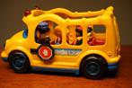 Fisher-Price schoolbus met poppetjes, Kinderen en Baby's, Speelgoed | Fisher-Price, Ophalen of Verzenden, Zo goed als nieuw, Auto of Voertuig