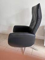 Leren relaxfauteuil, Huis en Inrichting, Fauteuils, Ophalen, Gebruikt, Minder dan 75 cm, Leer