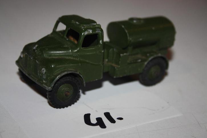 41. Dinky Toys army water tanker, nr. 643, Hobby en Vrije tijd, Modelauto's | 1:43, Gebruikt, Overige typen, Dinky Toys, Ophalen of Verzenden