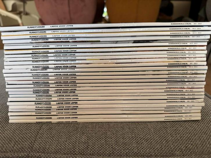 Runnersworld 2022, 2023 & 2024 (gedeeltelijk), Boeken, Tijdschriften en Kranten, Zo goed als nieuw, Sport en Vrije tijd, Ophalen of Verzenden