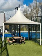 Pagode tent met tafel en stoelen, Ophalen, Gebruikt