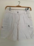 Witte katoene korte broek maat L, Maat 38/40 (M), Kort, Wit, Ophalen of Verzenden