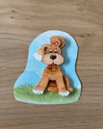 3D plaatje, bruine hond (2), Ophalen, Nieuw, Dieren